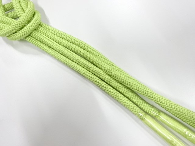 未使用品　正絹　手組帯締め